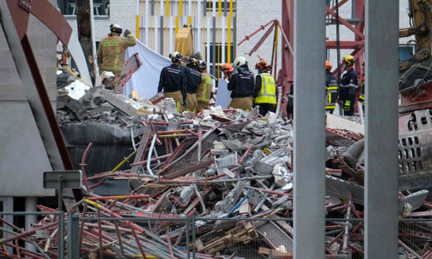 Five construction workers die in Belgium school collapse