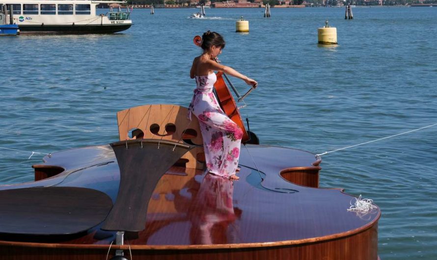 In Italy, floating fiddle makes test voyage