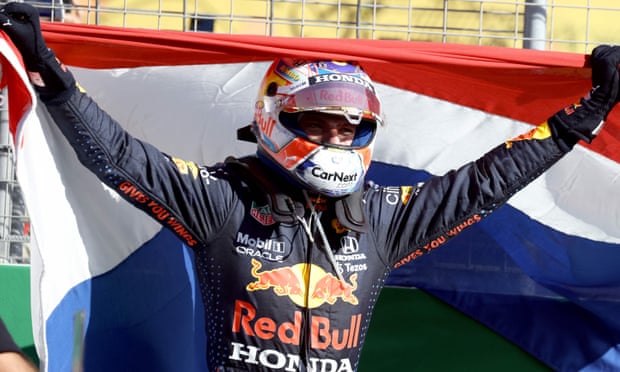 Max Verstappen dominates Dutch GP ahead of second-place Lewis Hamilton