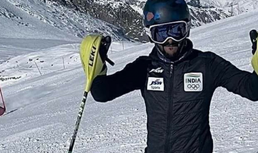 J&K alpine skier Arif Khan qualifies for Beijing Winter Olympics