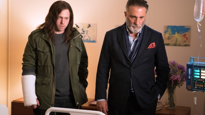 ‘Big Gold Brick’ Review: Andy Garcia and Emory Cohen Clash in Leadenly Surrealistic Comedy