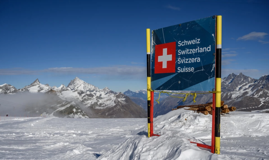 Thaw and redraw: melting glacier moves Italian-Swiss border