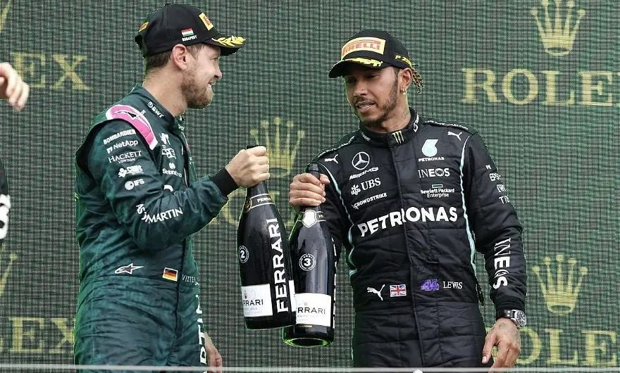 Hamilton leads tributes to retiring Vettel