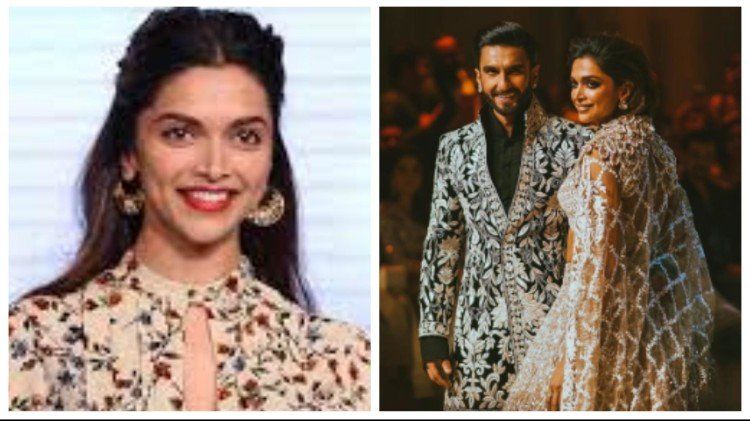 Deepika Padukone, Ranveer Singh look regal for runway debut