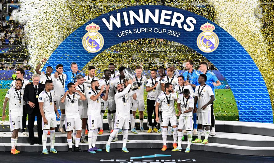 Real defeat Frankfurt to win UEFA Super Cup